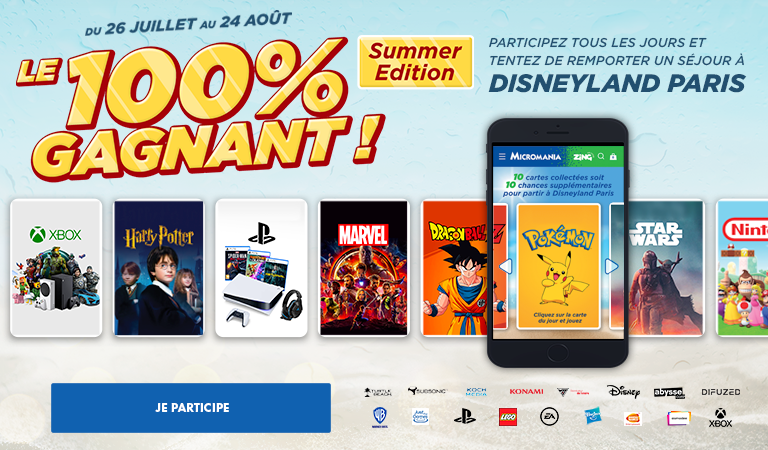 Jeu concours 100% gagnant Summer Edition